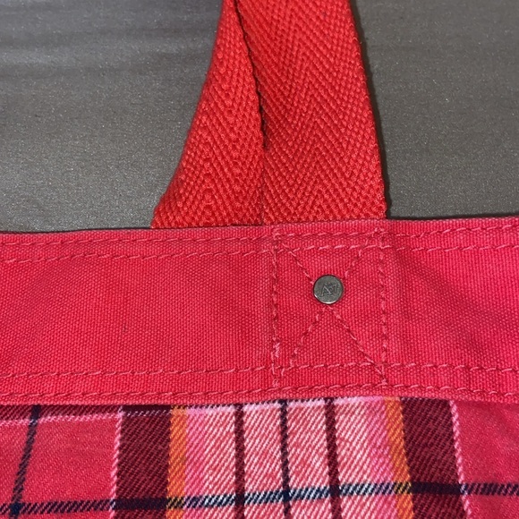 Aeropostale Plaid Lined Tote Bag - Picture 5 of 8